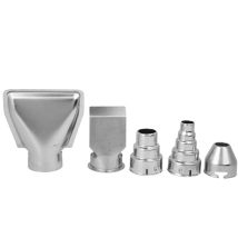Zy - Jeffergarden 5 Pièces/ensemble En Acier Inoxydable Pistolet À Air Chaud Buses Accessoires De Ventilateur De Chaleur