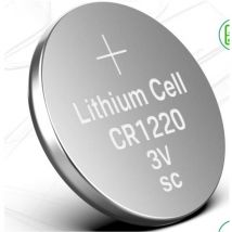 Maxtech - Trade Shop - 5 CR1220 3V Knopfzellenbatterien für Uhren, Fernbedienungen, Haushaltsgeräte
