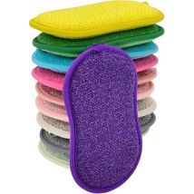5 éponges Nettoie-Tout - clever sponge Venteo Multicouleur - Adulte - Eponge double