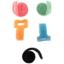 5 rubans auto agrippants (12 cm) pour cordon ou câble Zenitech