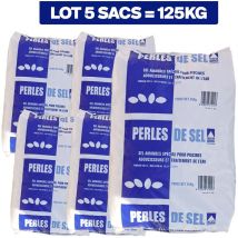 5 Sacs de 25Kg en pastilles de sel adoucisseur d'eau