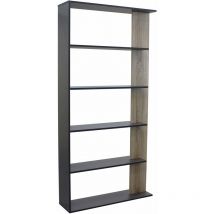 5-Shelter Biblicche dans une ligne d'élégance bilaminée EnnoBled Black - Black