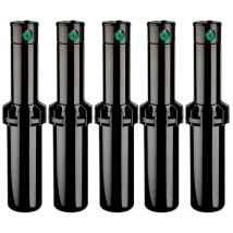 5 Stück Beregnungssprinkler K-Rain RPS75I 3/4'' Reichweite 4 bis 14,6 m Professioneller einstellbarer Winkelsprinkler D