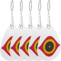 5 Stück Vogelabwehrgeräte Im Freien, Augengesicht-modell, Reflektierende Vogelscheuche, Vogelabwehrmittel, Abschreckend, Hängend, Vogelschutz Für 
