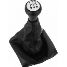 Pommeau de Levier de Vitesse à 5 Vitesses - Compatible avec Peugeot 207, 307 cc, 308 (Noir)-DPZO