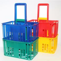 5 x panier bouteille panier 6 places (col. ass. (ti)