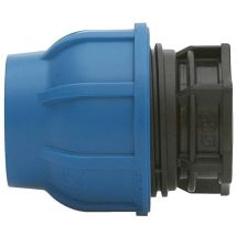 5 X Pl Raccordo Poliprop Tappo Terminale 20mm