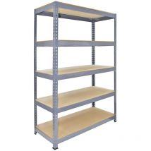 5 x Q Rax 120 x 50 x 180cm Grey