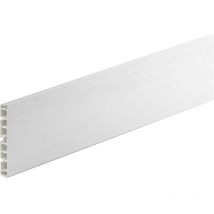 5 x pvc cuisine plinth h100 col. aluminium mt 3