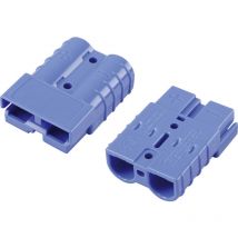 Tru Components - 50 a Hochstrom-Batteriesteckverbinder Blau Inhalt: 1 St.