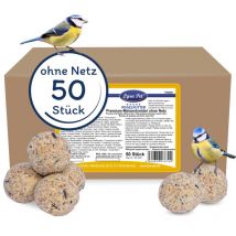 50 pcs. Lyra Pet Premium Boulettes pour mésanges sans filet à 85 g