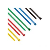 50 Colliers de serrage. Serre-câbles attache-câbles 5 couleurs 200 x 4,8 mm