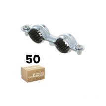 Arcanaute - 50 colliers isophonique double M7 x 150 pour tube Ø22