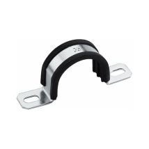 Clip omega isophonique pour montage - Zingué 42 mm - Boite de 25