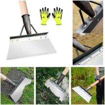 Coocheer - Multifunktionale Gartenschaufel + Gummihandschuhe,