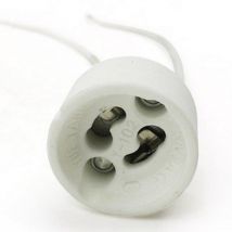 50 GU10 Porte-câble en céramique 150mm