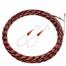 50 M Lange Elektriker-drahtzieher, 5 Mm Durchmesser, Einziehbarer Installations-drahtzieher Zum Einziehen Und Verlängern Von Kabeln, Flexibler Spiral-