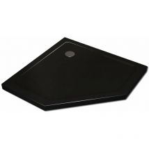 50 mm Duschtasse für poligo 100 x 100 (schwarz)
