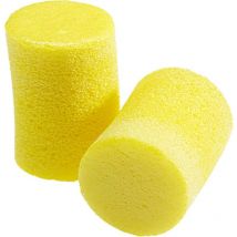 50 paires de bouchons d'oreilles cylindriques 312-1201, bouchons d'oreilles anti-bruit professionnels, adaptés pour dormir
