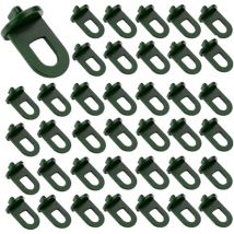 Aiperq - 50 Pcs Gewächshaus Clips Kunststoff Blumentopf Halter Clips Gartenarbeit Lieferungen
