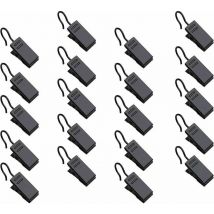 50 Petits Pinces à Rideaux, Pinces en Métal Pinces Rideau de Douche avec Crochet pour Salle de Bain, pour la Photos, Artisanat d'art et D'activités