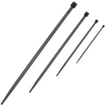 50 Pezzi Fascette Stringicavo Nero 2,5 x 200 mm