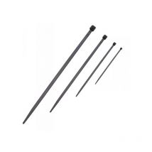 A2zworld - 50 Pezzi Fascette Stringicavo Nero 3,6 x 200 mm