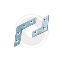 50 piA ces d&39angle de renfort 14x14 cm plaque de support en acier galvanisA