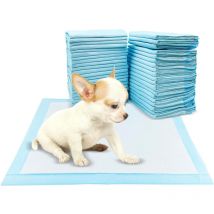 Rwoythk - 50 Pièces Alese Jetable, 45 × 60 cm Alèse Pipi Propreté Educateur Chien Animaux, Tapis Absorbant Chien, Aleze Impermeable, Pee Pad