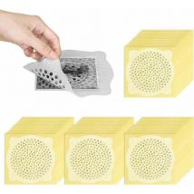 Minkurow - 50pcs Disposable Hair Catcher, Nonwoven Hair Catcher for Sink, Bathtub, Floor Protector, for Kitchen and Bathroom