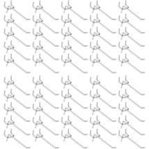 Ladacèe - 50pcs Pegboard Hooks, Wall Shelf Hooks for Display Pegboard Garage Shop Tools Storage Hanger Wall Shelf Hooks