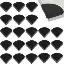 Lablanc - 50 Stück Tischeckenschutz Für Baby, Tischeckenschutz, Tischeckenschutz, Möbeleckenschutz, Tischeckenschutz (schwarz)
