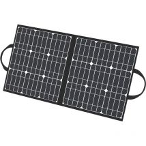 Ff Flashfish - 50 w 18 v tragbares Solarpanel, FlashFish faltbares Solarladegerät mit 5 v usb 18 v DC-Ausgang, kompatibel mit tragbaren Generatoren,