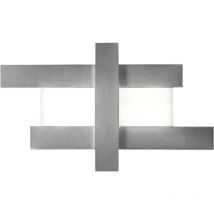 50 w LED-Wandleuchte im modernen Design – geometrische Stahlstruktur, 3000 k warmes Licht, 2620 lm, Breite 104 cm, IP20