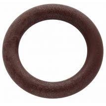 50 x anneau de tringle à rideau d 46x66 plastique w / trou de noyer