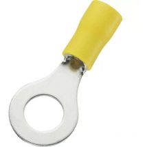 50 x Cosses à oeillet VR5.5-5mm - jaune