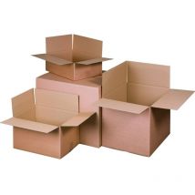 Kk Verpackungen - 50 x Faltkarton 800 x 300 x 200 mm 2-wellig