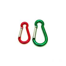 50 x mousquetons p/keys pompier tous. couleur. mm.50