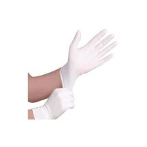 500 Disposable Gloves Vinyl Powdered Powder Free Boxed Tattoo Multi Purpose Beauty - Medium Powdered