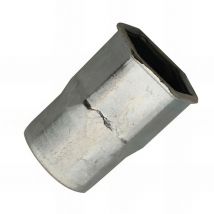 Scell-it - 500 écrous semi-hexagonal borgne acier - tête réduite - M4 - 20 mm