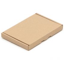 Kk Verpackungen - 500 Großbrief 157 x 115 x 15 Großbriefkartons Postkarton braun