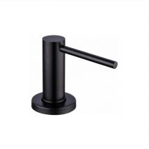 Fitags - 500 ml Distrubuteur de savon Noir Pompe à Savon pour Evier de cuisine