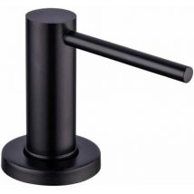 500 ml Distrubuteur de savon Noir Pompe à Savon pour Evier de cuisine