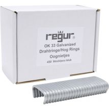 60721 Drahtringe 450 St. Abmessungen (l x b) 35 mm x 95 mm - Regur