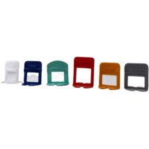 500 Stück Nivellier-Spannsockel 0,5 mm Fugen Einwegelement für Keil made in italy