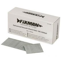 5000 clous de finition a tete perdue (tete homme) de calibre 18 de 38 x 1.25 mm