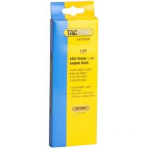 500 18 Gauge 35mm Angled Nails Pack 1000 TAC0482