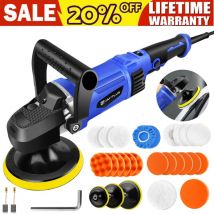 5000W Poliermaschine Profi Auto Polierer Polierger Schleifmaschine Politur Kit