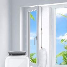 500cm Kit Calfeutrage Climatiseur Mobile Kit Fenêtre Climatiseur Mobile Kit Calfeutrage Climatiseur Porte Fenetre Joint de Fenetre Climatisation