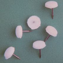 500PZ paracolpo in plastica art. 177 colore bianco